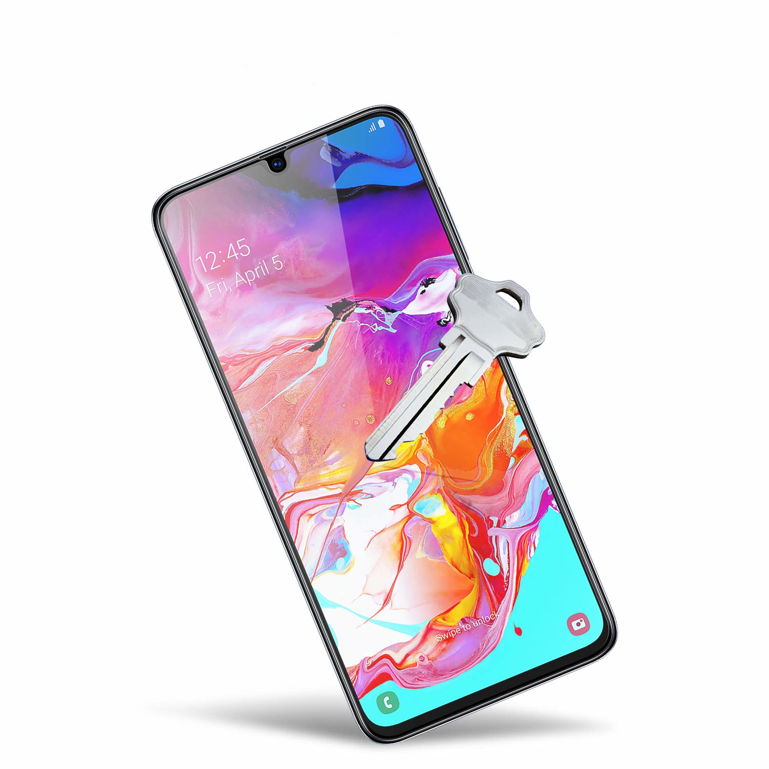 Bakeey-High-Definition-Anti-scratch-PET-Screen-Protector-for-Samsung-Galaxy-A70-2019-1496189-2